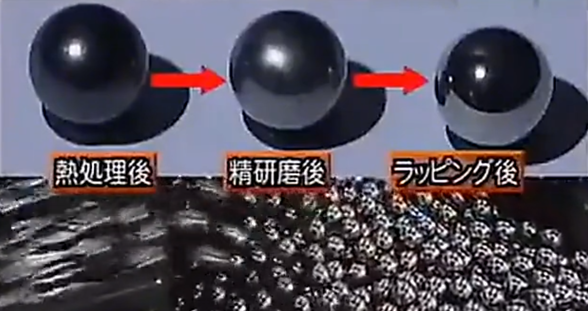 日本是如何制造轴承里钢珠球?